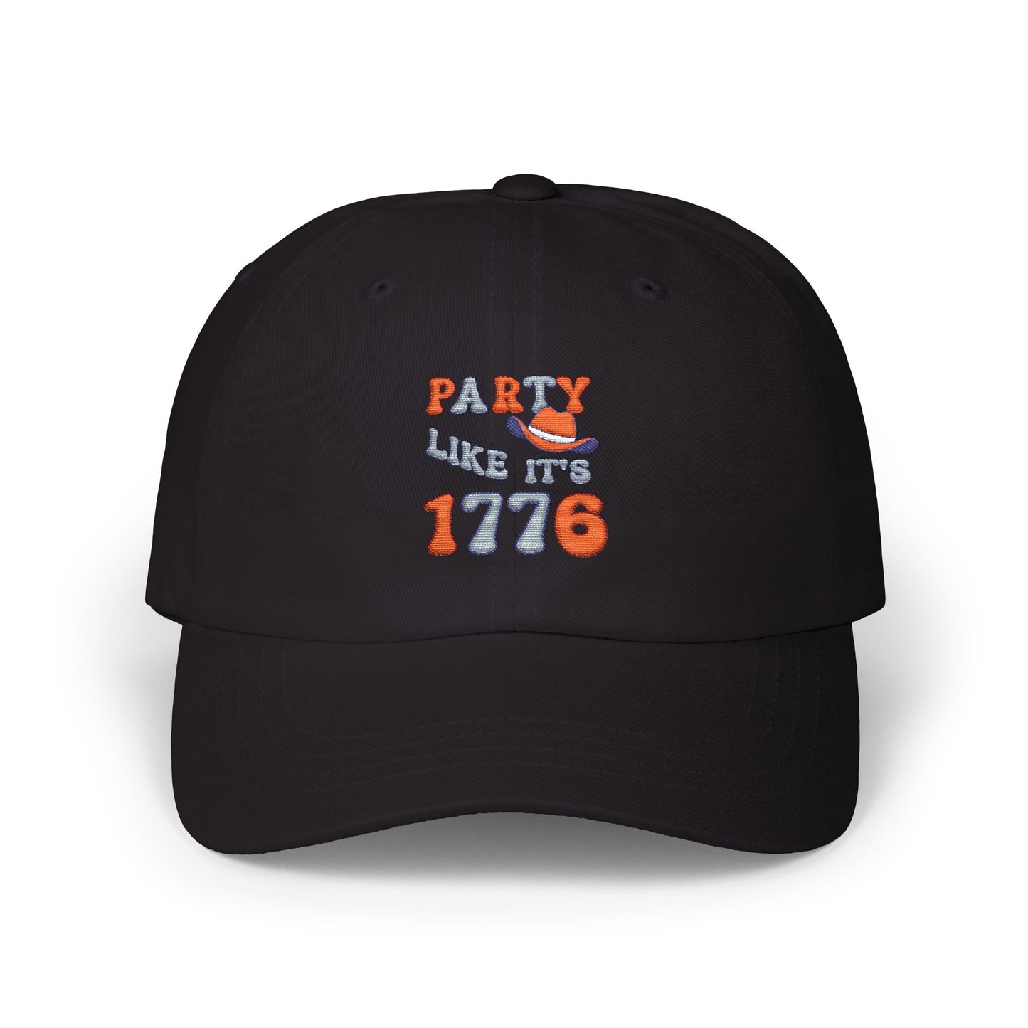 Dad Cap — "Party Like It's 1776" Patriotic Baseball Hat