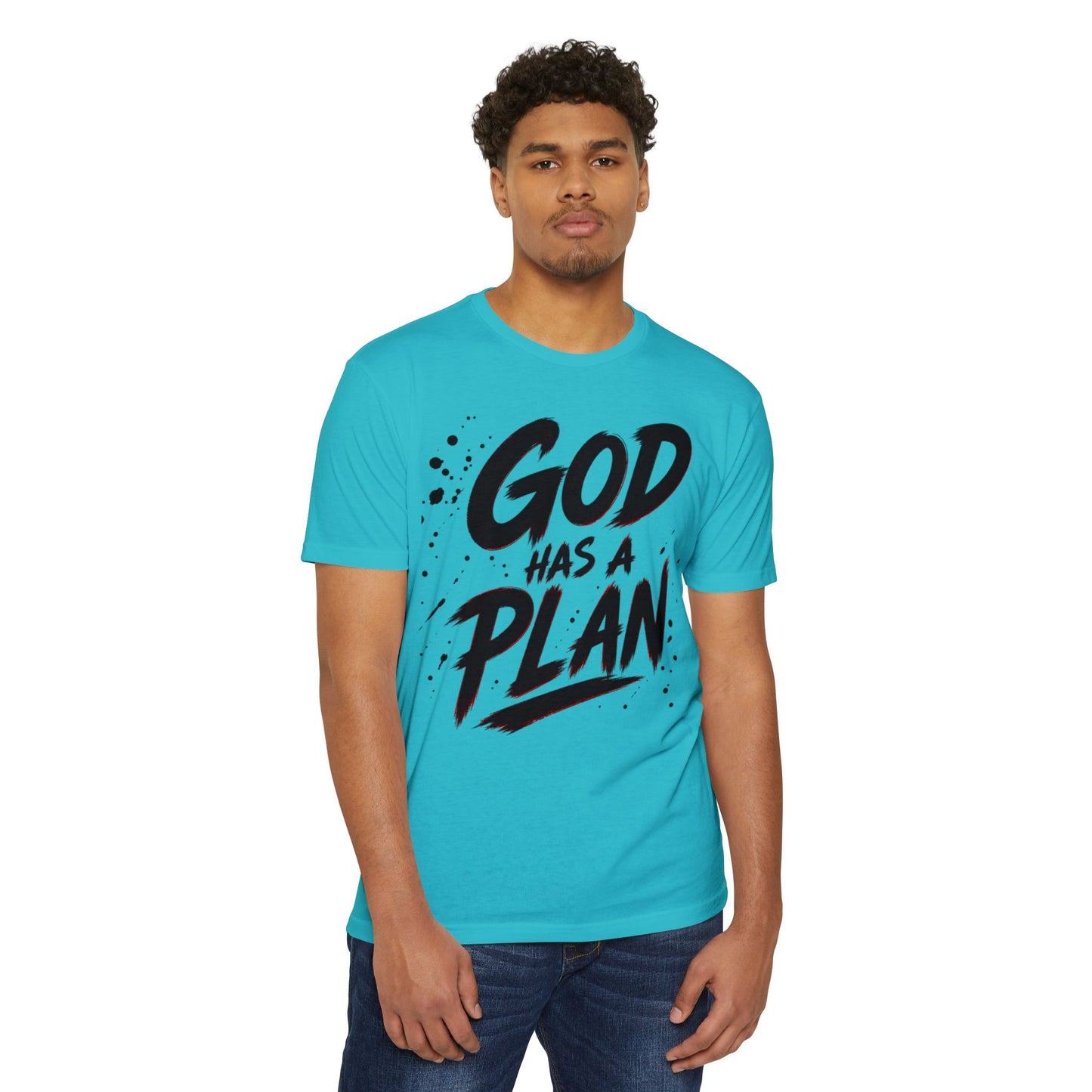 God Has a Plan T-Shirt — Inspirational Christian Faith Tee