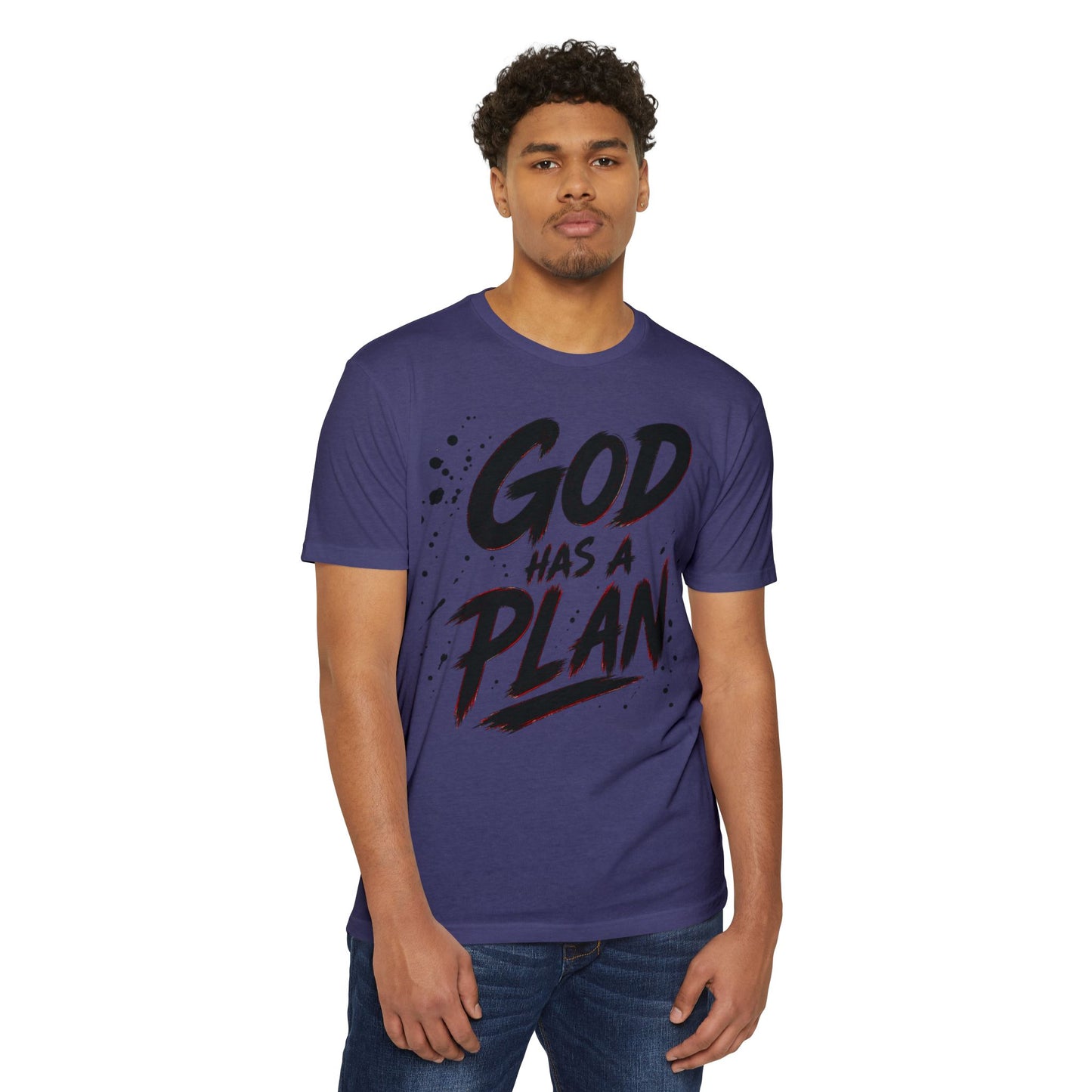 God Has a Plan T-Shirt — Inspirational Christian Faith Tee