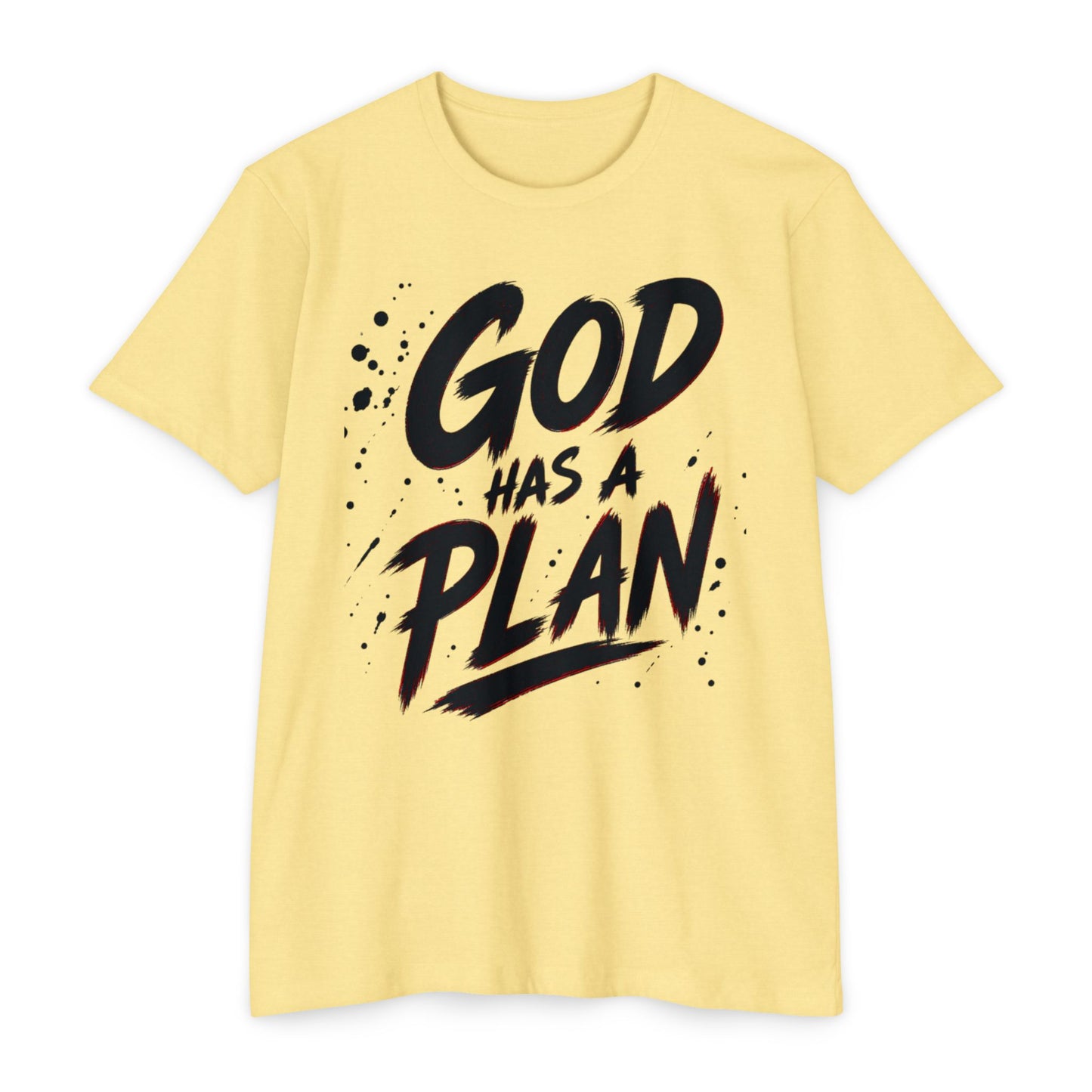 God Has a Plan T-Shirt — Inspirational Christian Faith Tee