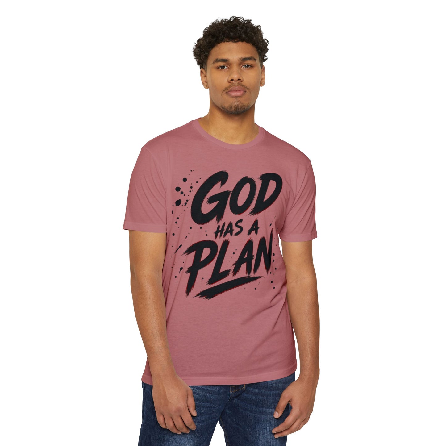 God Has a Plan T-Shirt — Inspirational Christian Faith Tee