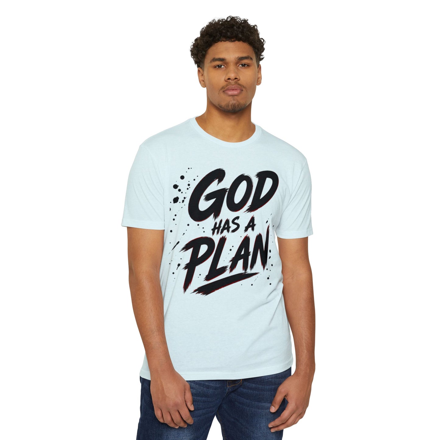 God Has a Plan T-Shirt — Inspirational Christian Faith Tee