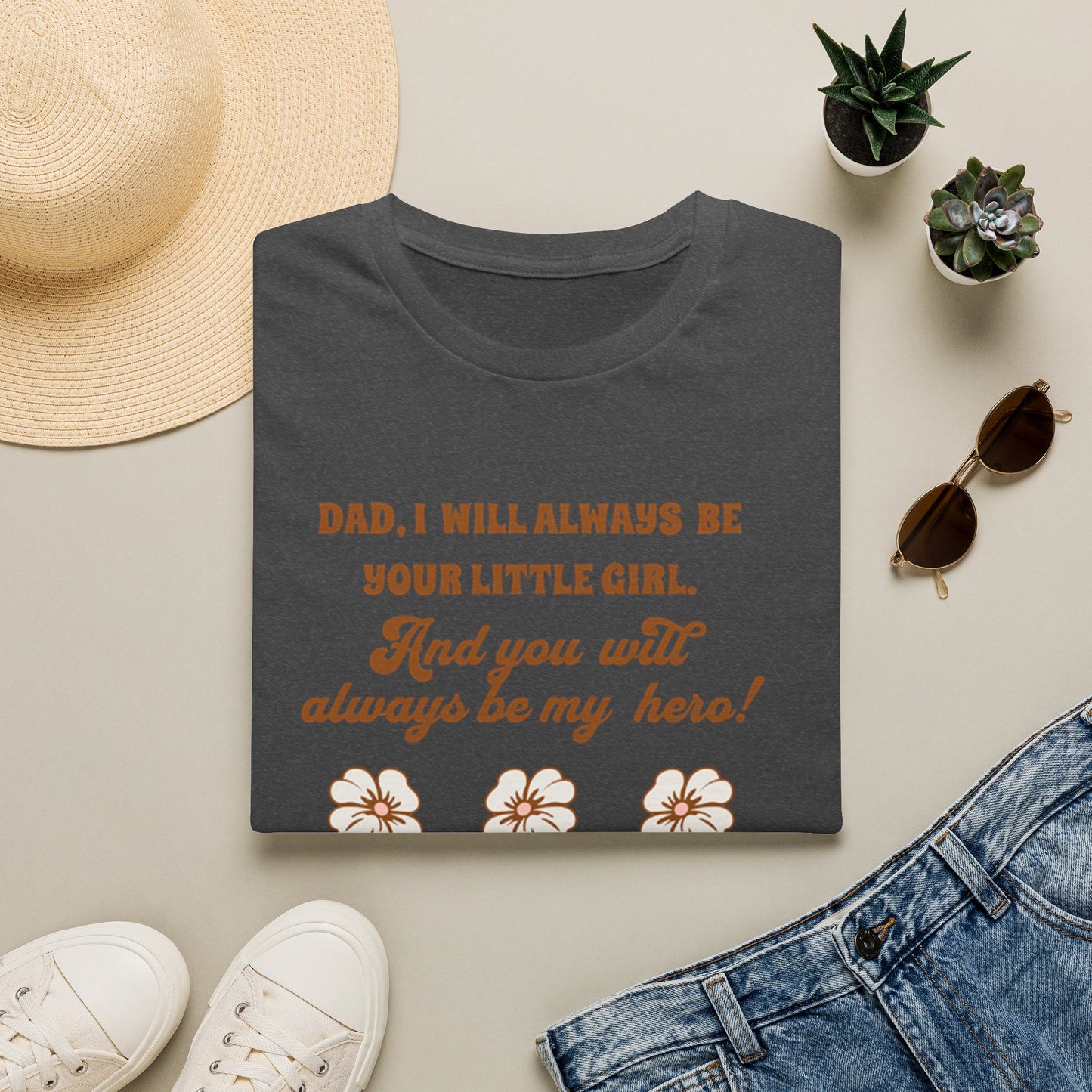 Father’s Day T‑Shirt — “Dad, I Will Always Be Your Little Girl” Heartfelt Keepsake Tee