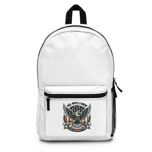 Backpack — Patriotic Eagle 4th of July USA Flag Design