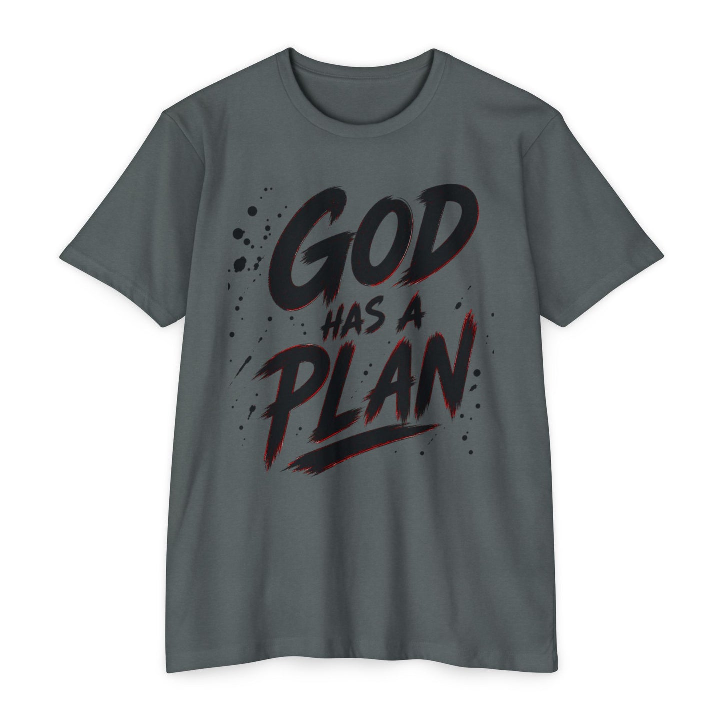God Has a Plan T-Shirt — Inspirational Christian Faith Tee