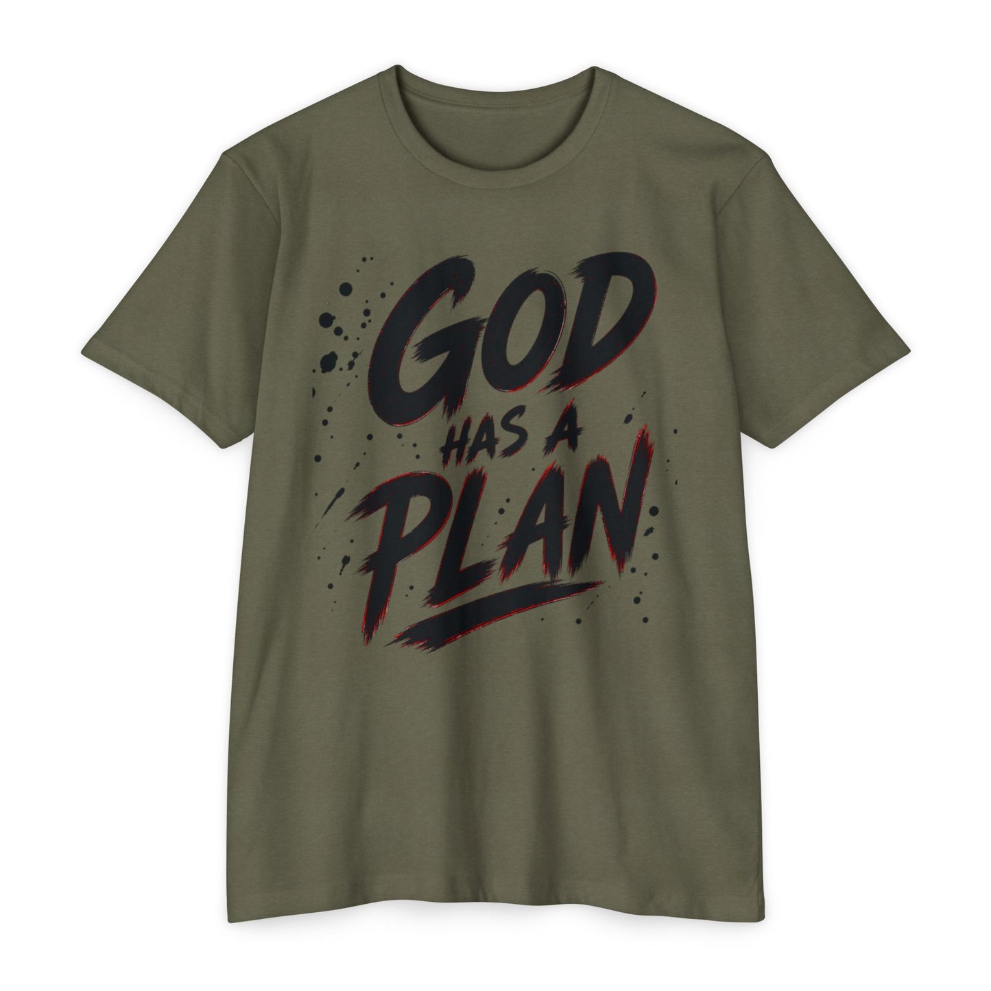 God Has a Plan T-Shirt — Inspirational Christian Faith Tee