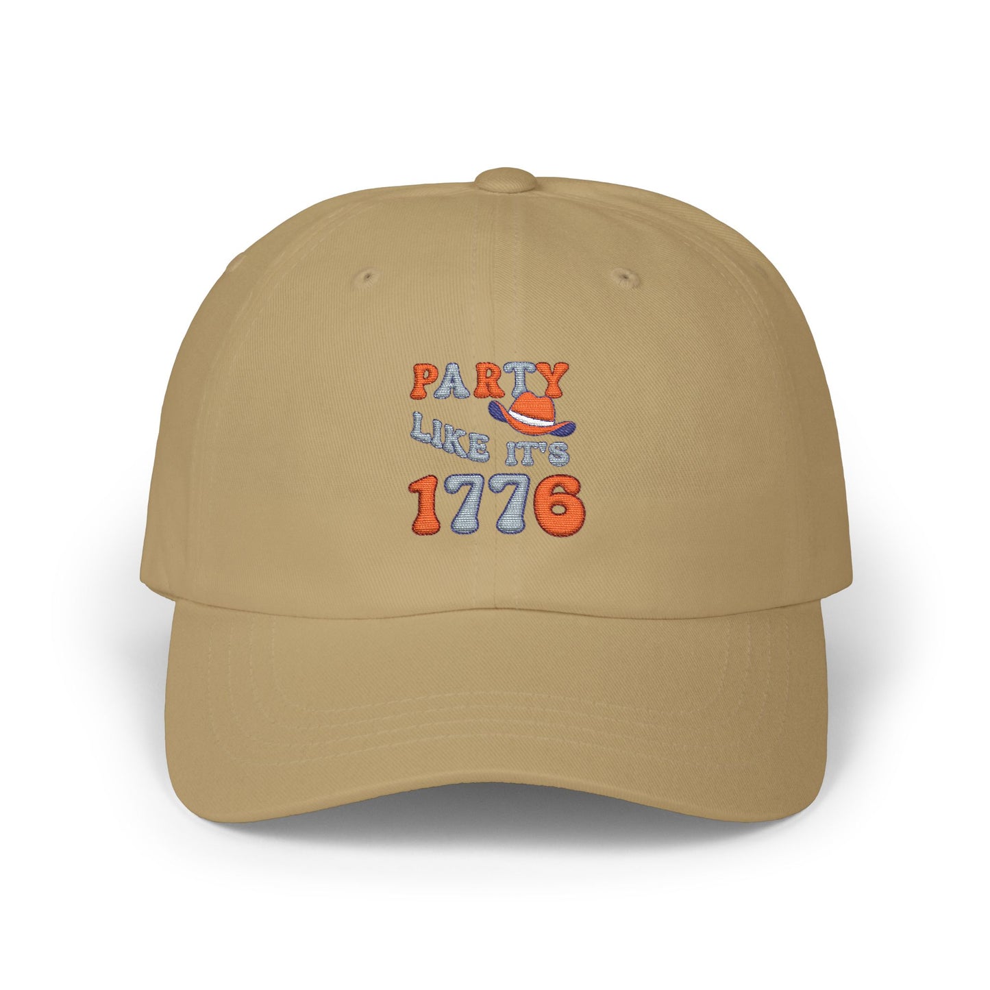 Dad Cap — "Party Like It's 1776" Patriotic Baseball Hat