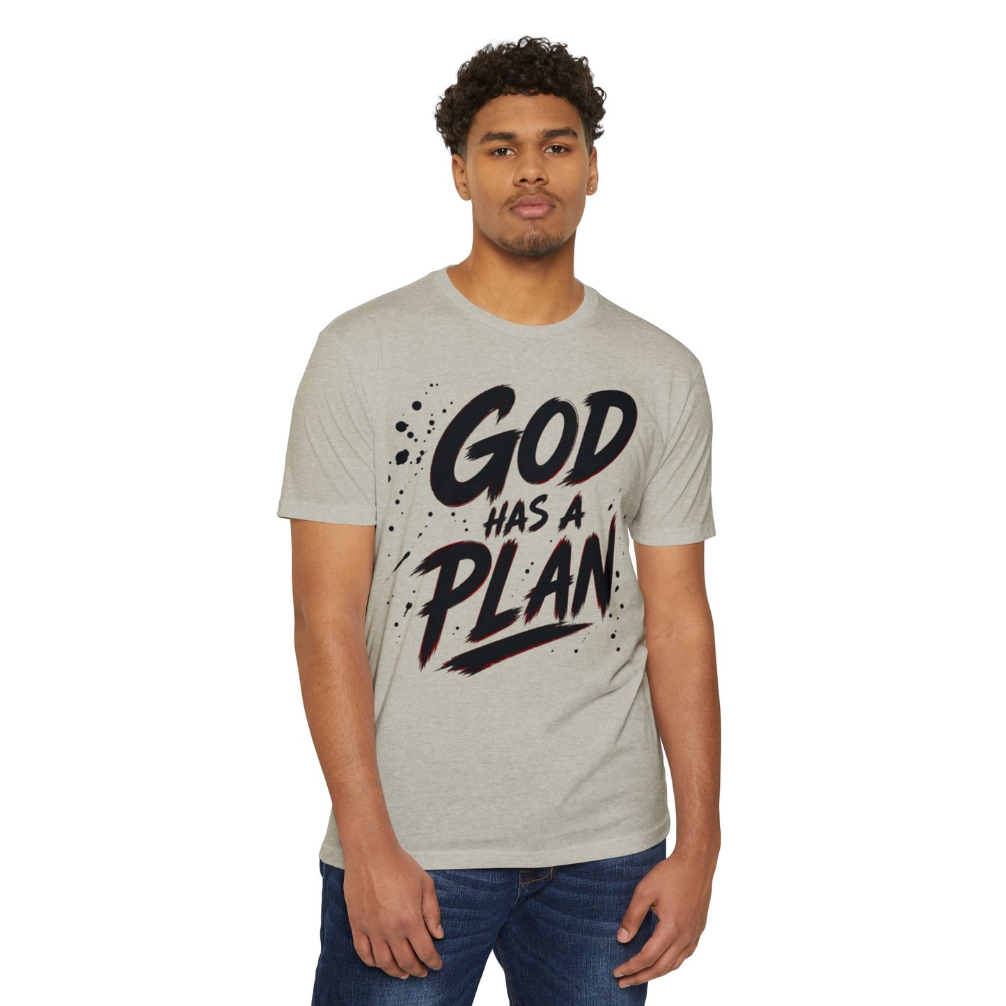 God Has a Plan T-Shirt — Inspirational Christian Faith Tee