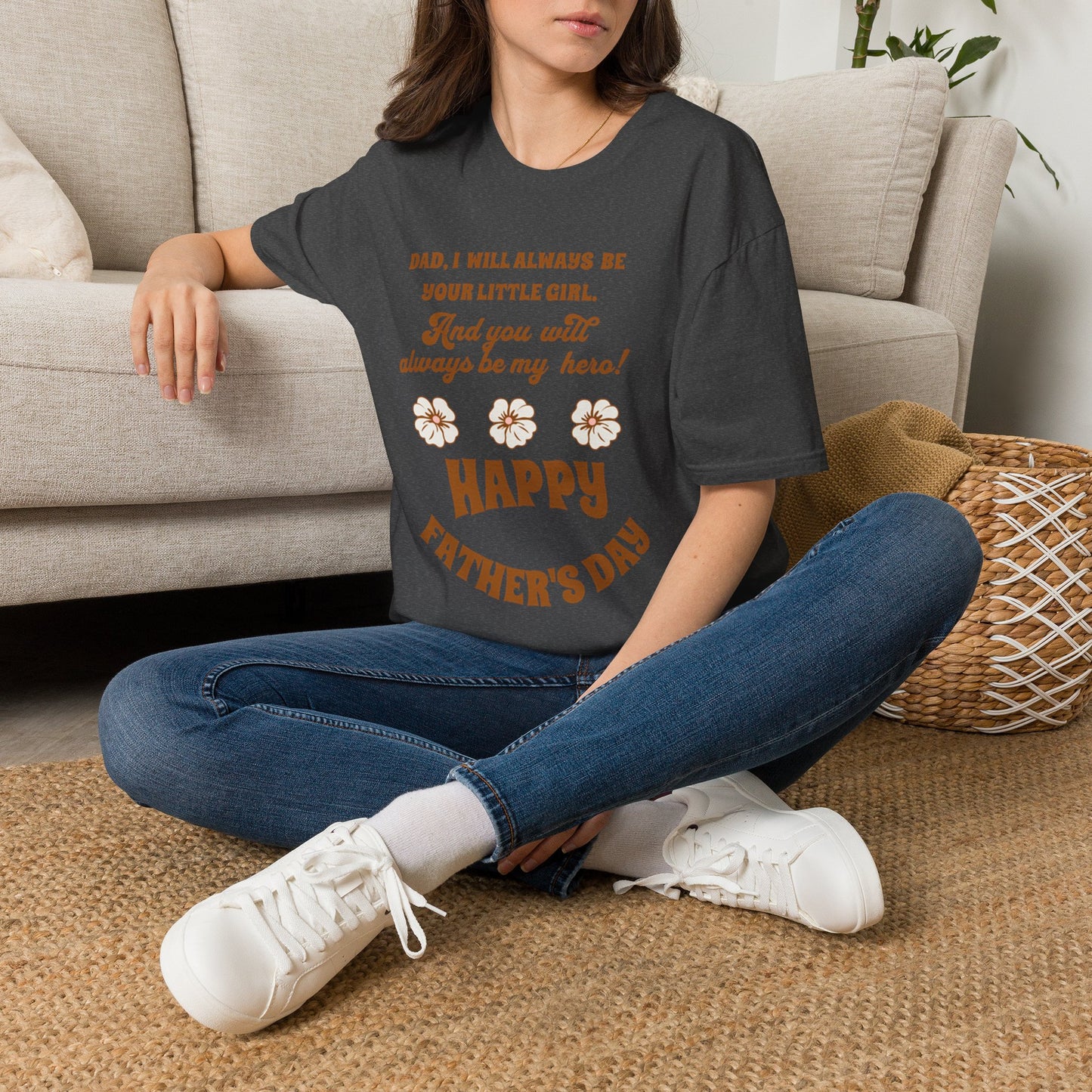 Father’s Day T‑Shirt — “Dad, I Will Always Be Your Little Girl” Heartfelt Keepsake Tee