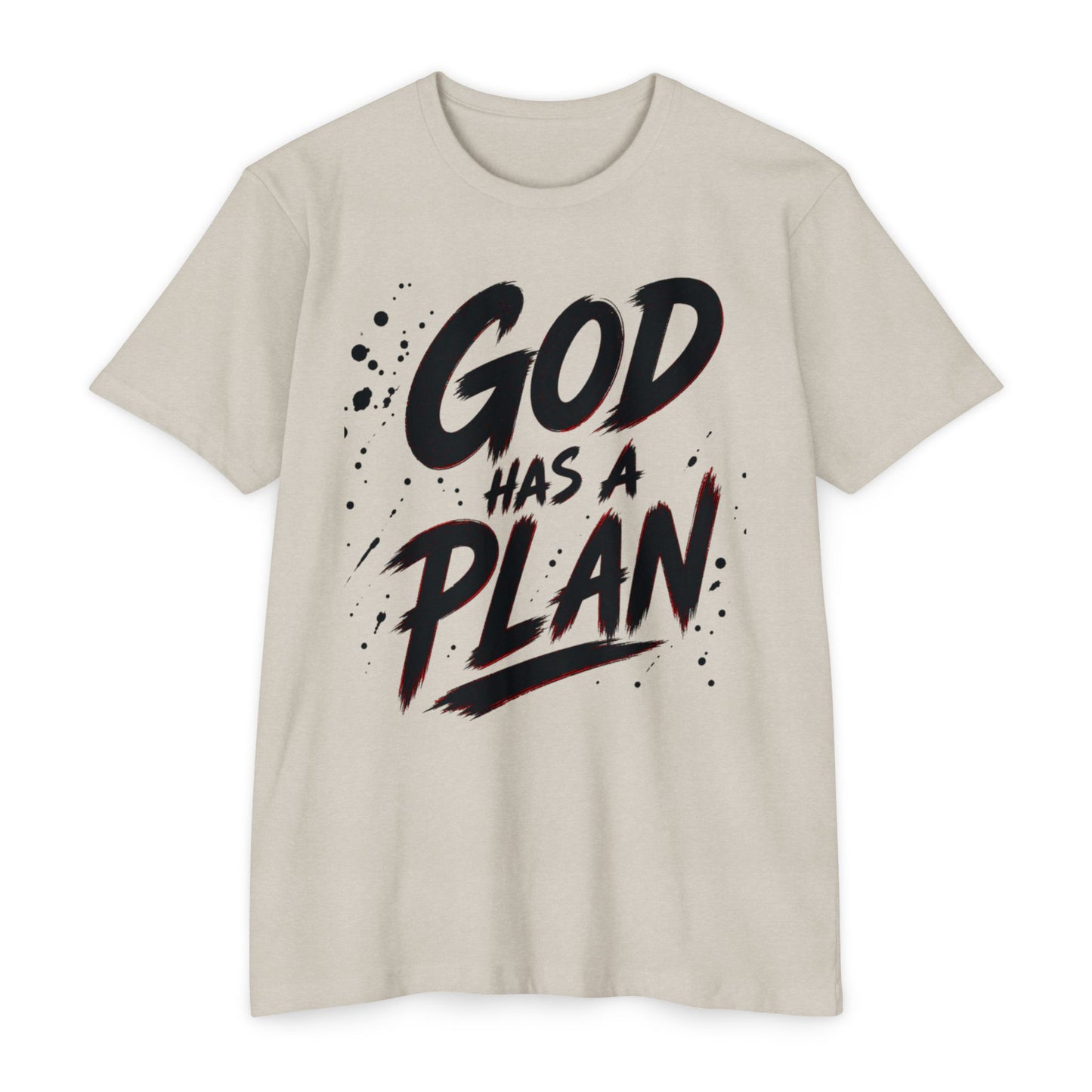 God Has a Plan T-Shirt — Inspirational Christian Faith Tee