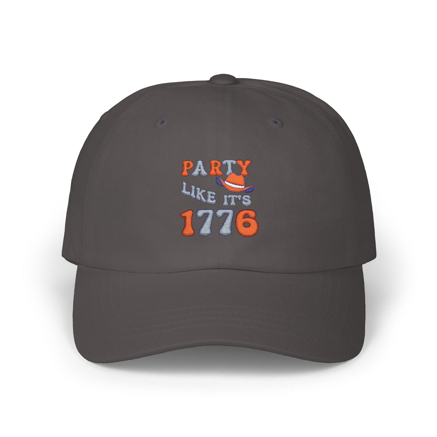 Dad Cap — "Party Like It's 1776" Patriotic Baseball Hat