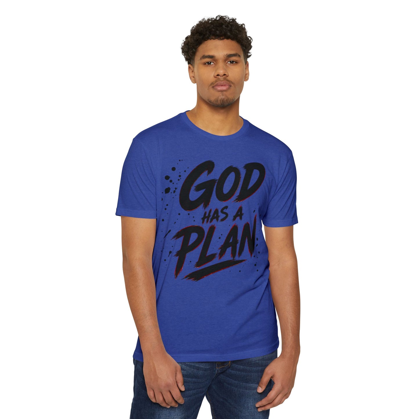 God Has a Plan T-Shirt — Inspirational Christian Faith Tee