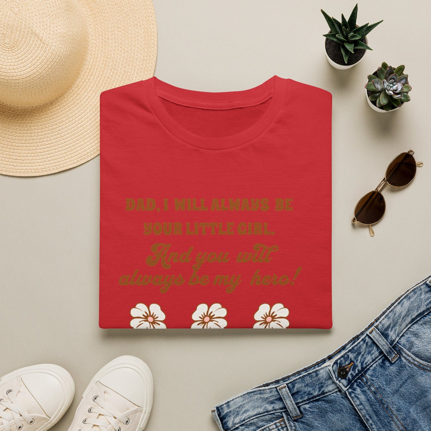 Father’s Day T‑Shirt — “Dad, I Will Always Be Your Little Girl” Heartfelt Keepsake Tee