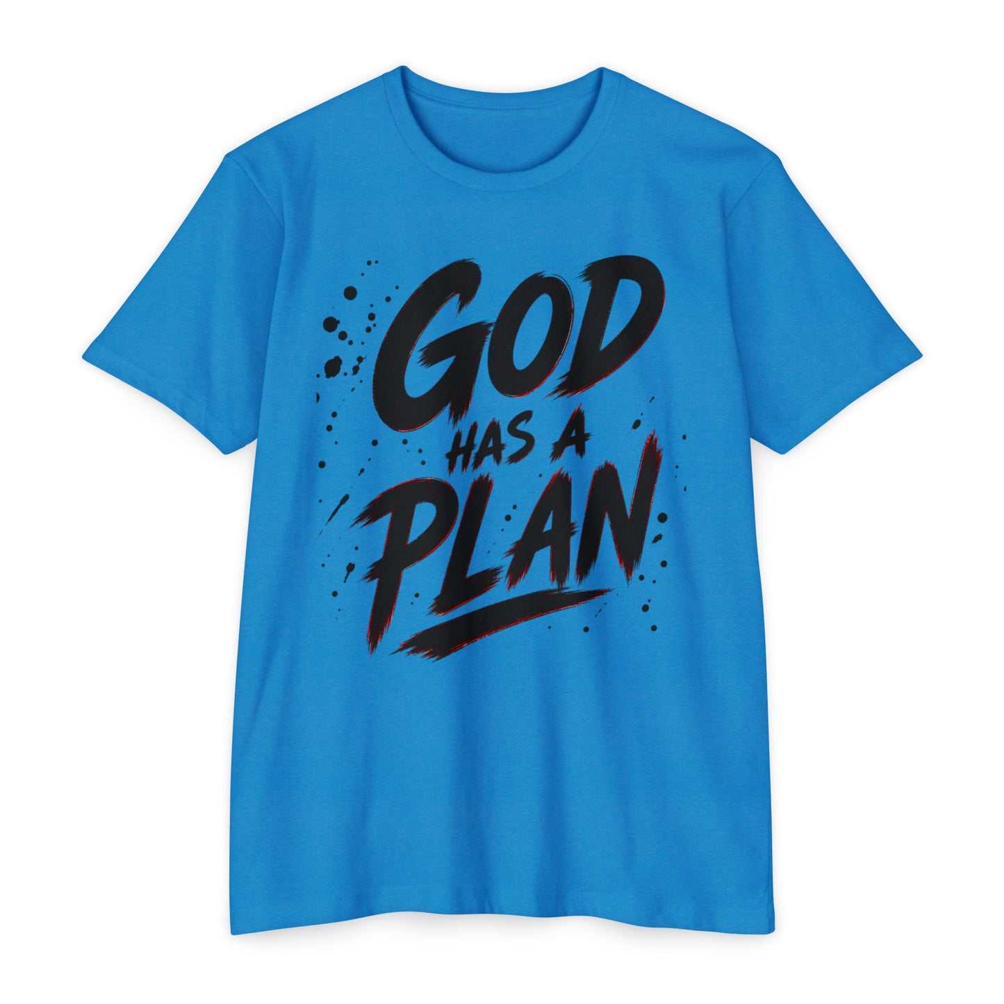 God Has a Plan T-Shirt — Inspirational Christian Faith Tee