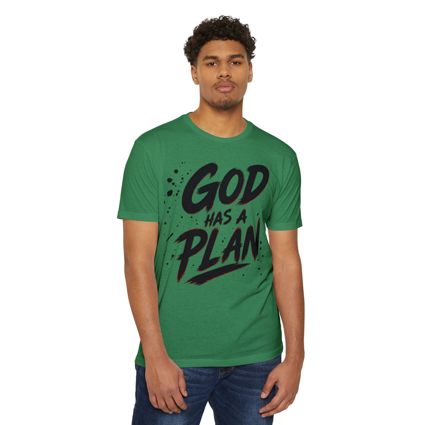 God Has a Plan T-Shirt — Inspirational Christian Faith Tee
