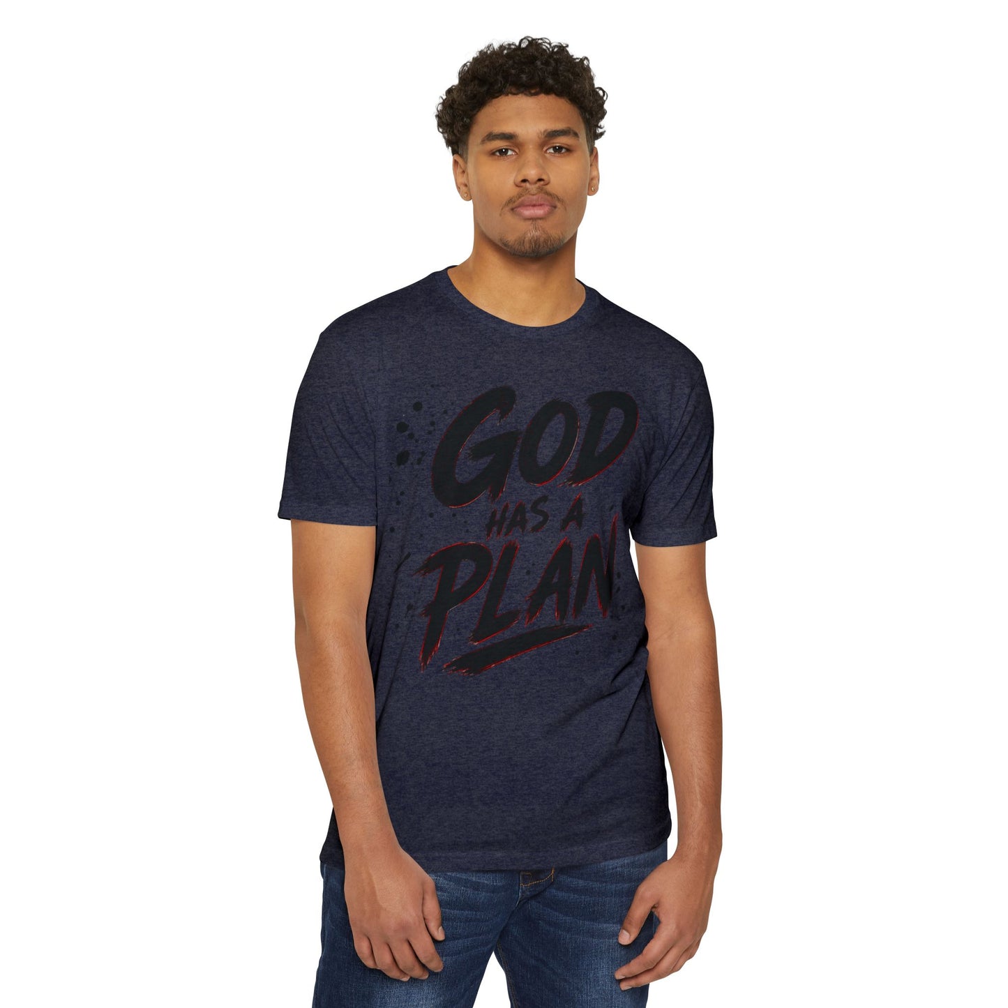 God Has a Plan T-Shirt — Inspirational Christian Faith Tee