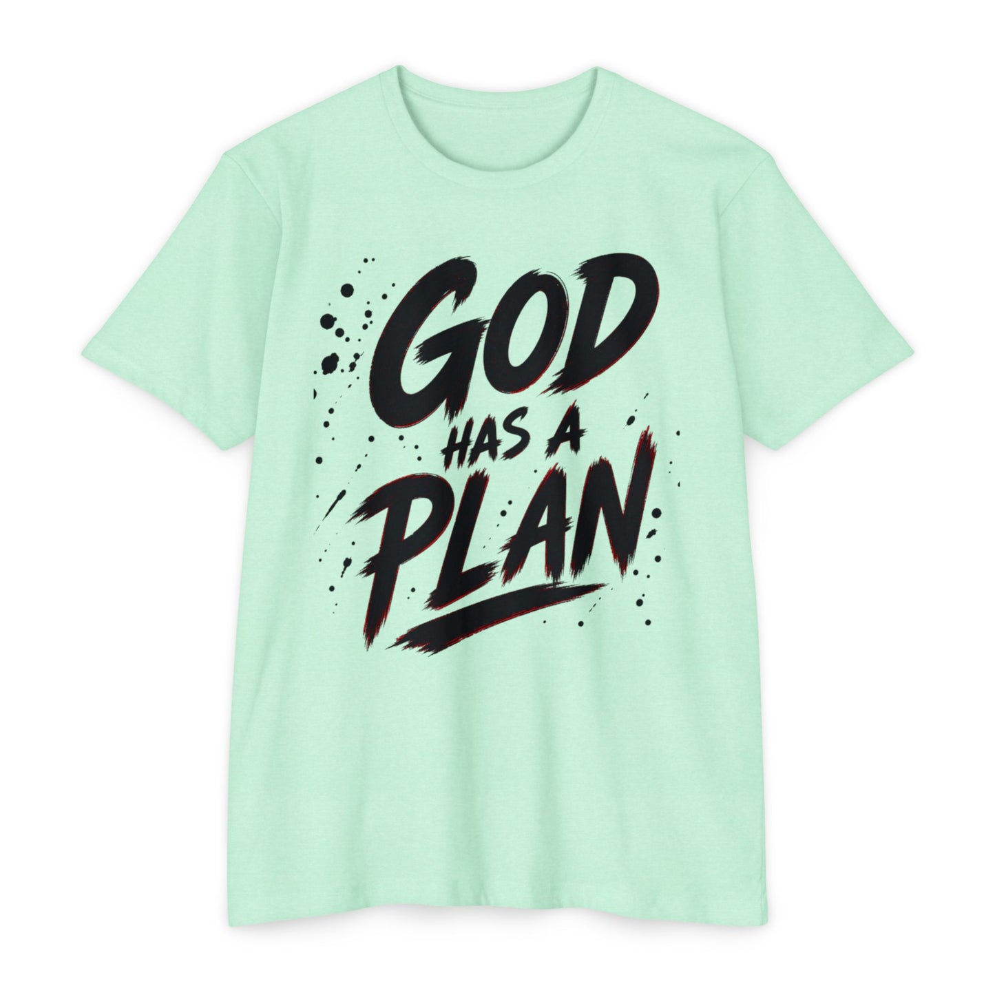 God Has a Plan T-Shirt — Inspirational Christian Faith Tee