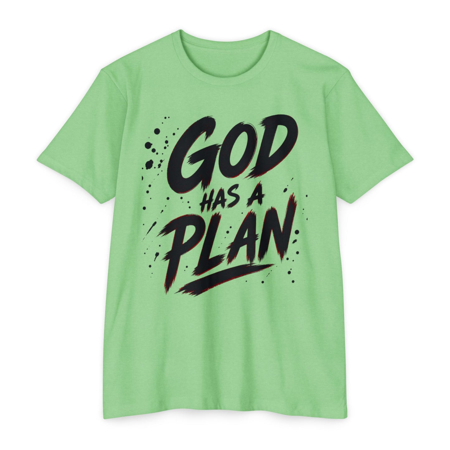 God Has a Plan T-Shirt — Inspirational Christian Faith Tee