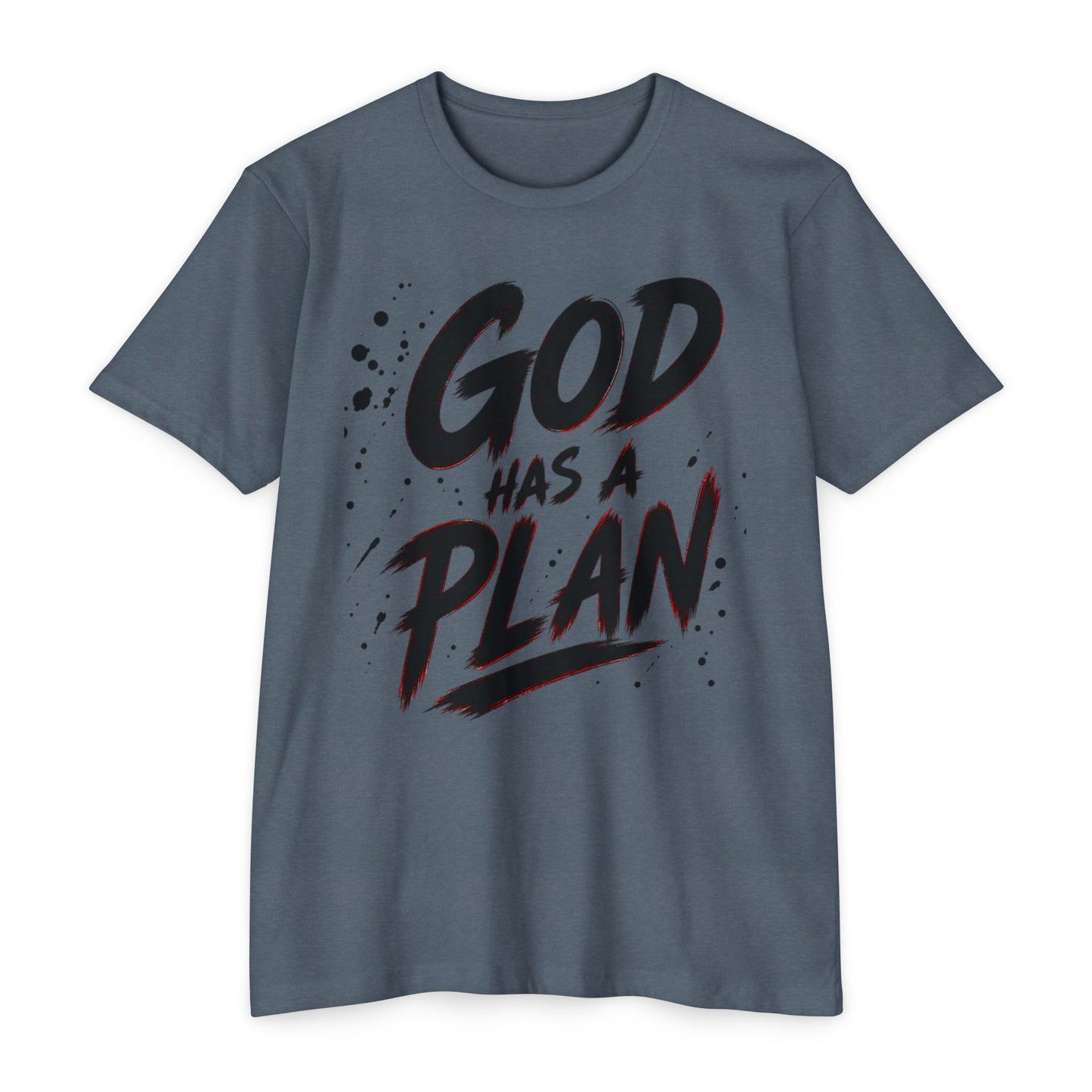 God Has a Plan T-Shirt — Inspirational Christian Faith Tee