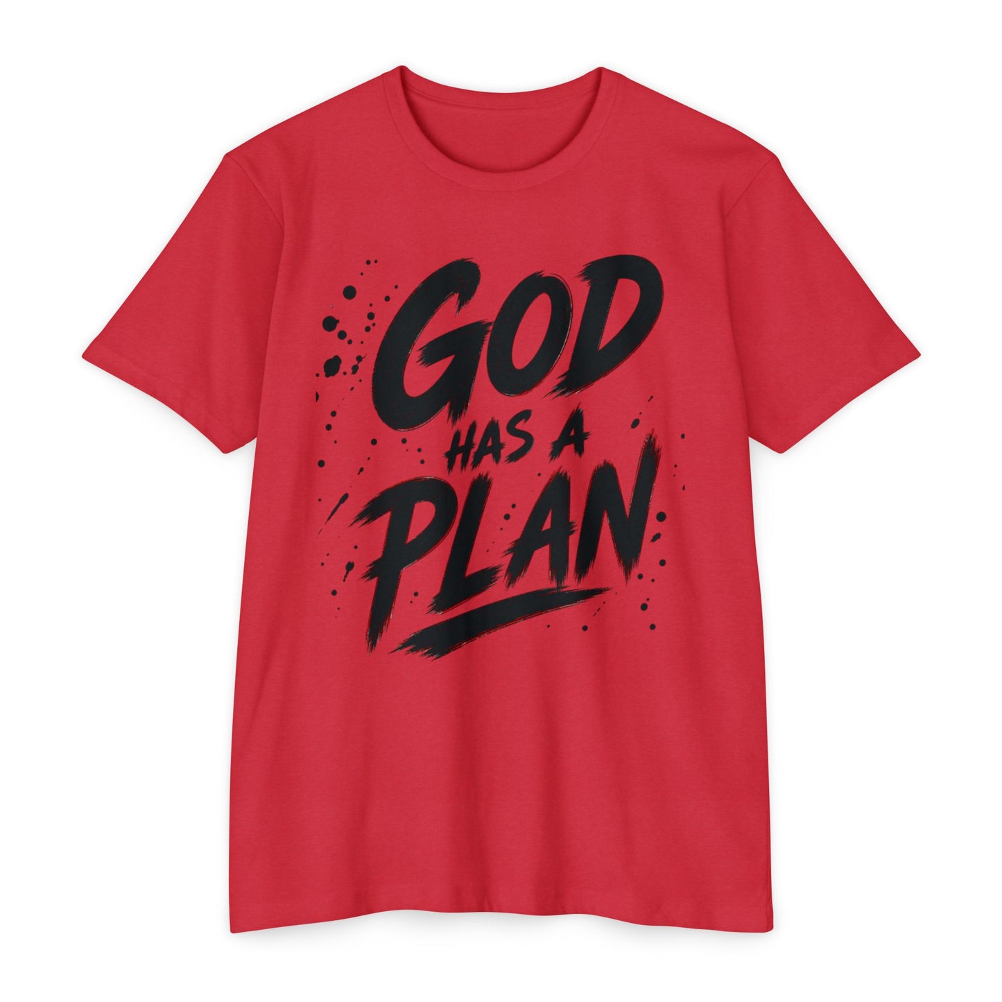 God Has a Plan T-Shirt — Inspirational Christian Faith Tee