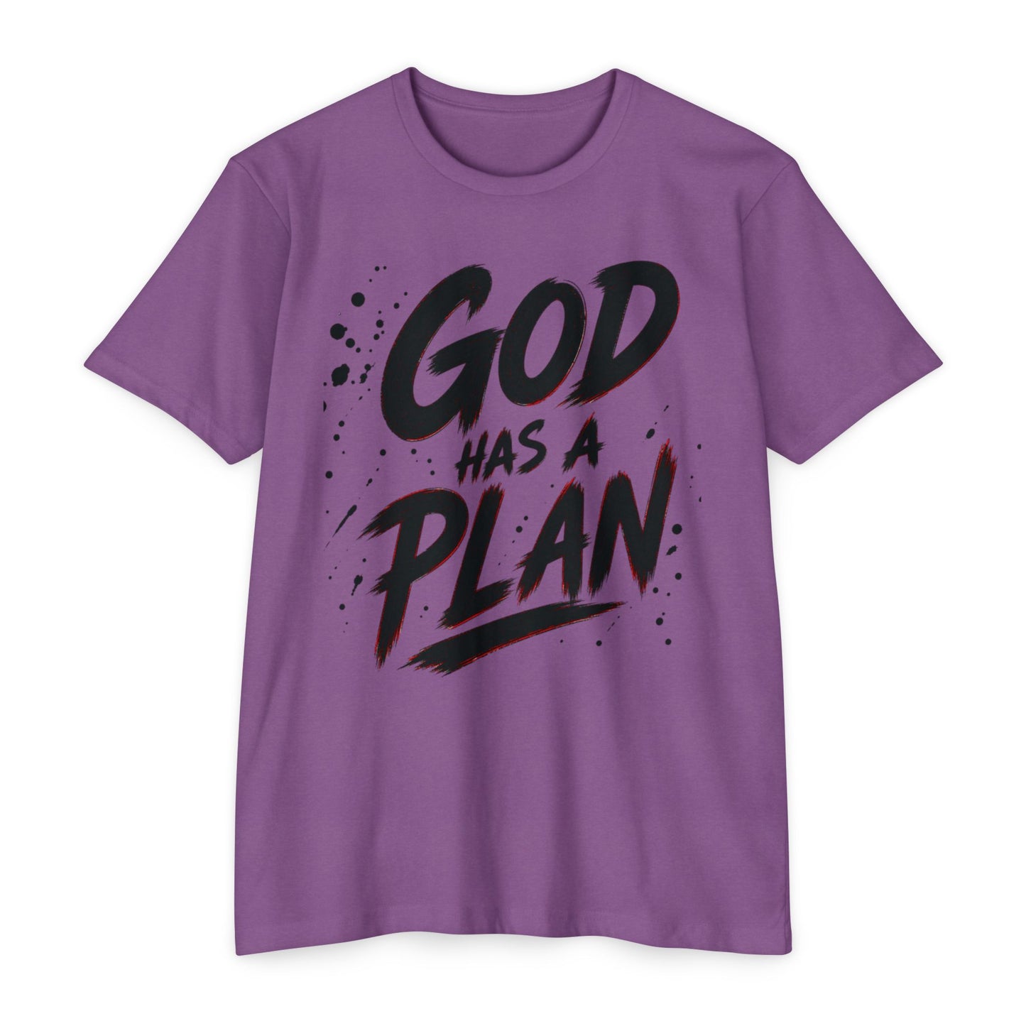 God Has a Plan T-Shirt — Inspirational Christian Faith Tee