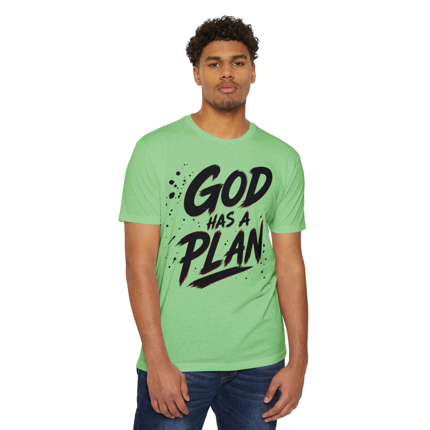 God Has a Plan T-Shirt — Inspirational Christian Faith Tee