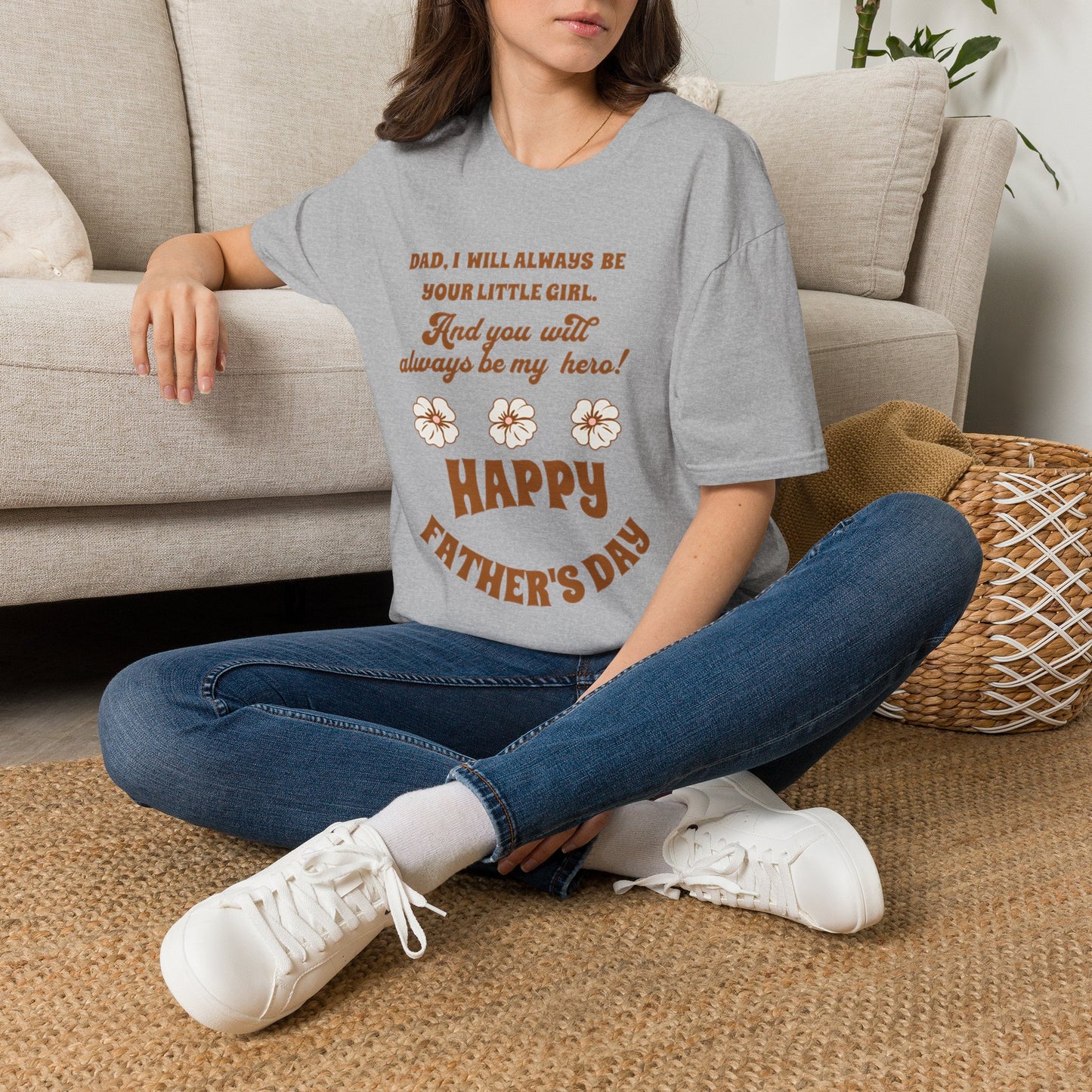 Father’s Day T‑Shirt — “Dad, I Will Always Be Your Little Girl” Heartfelt Keepsake Tee