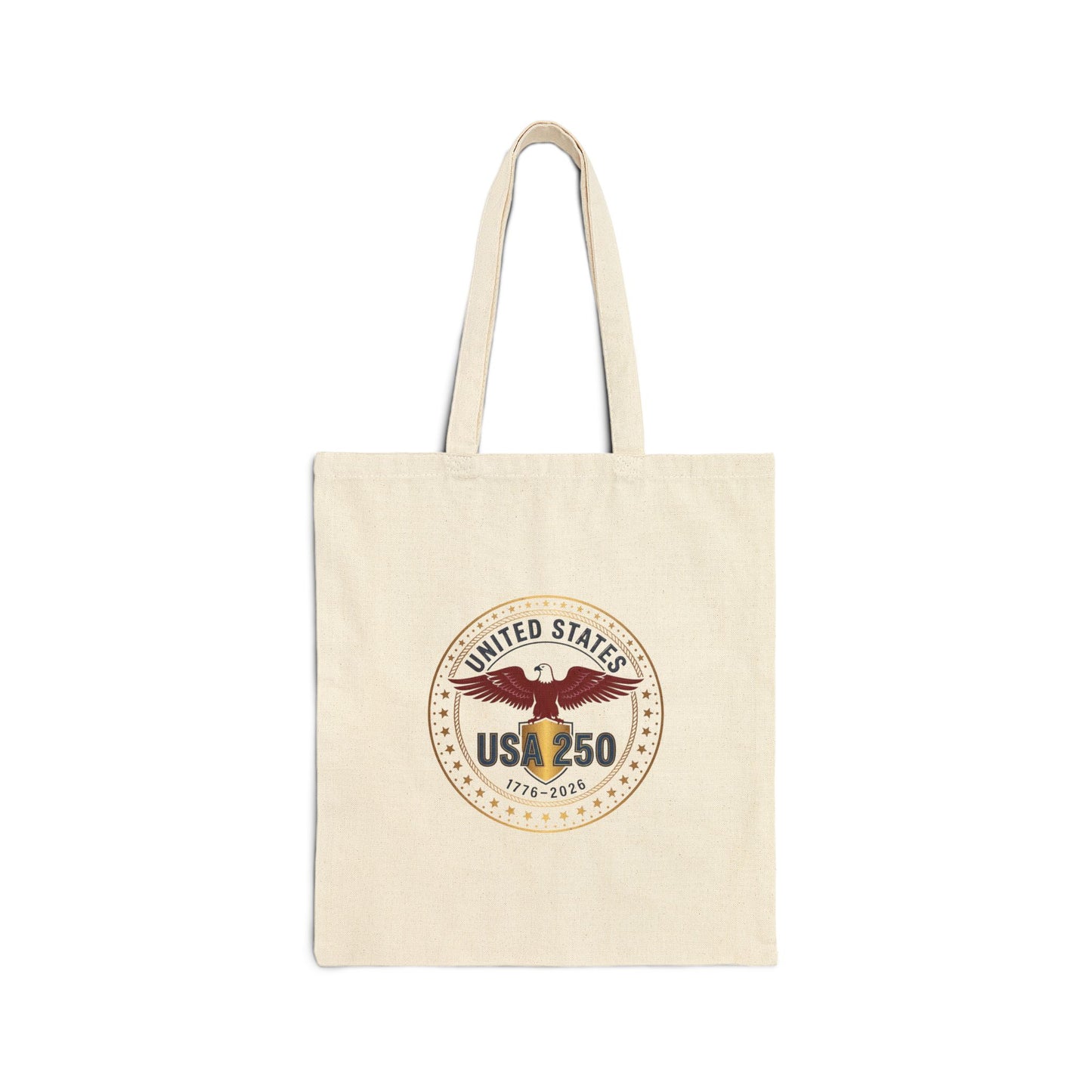 USA 250 Anniversary Tote | 4th of July Patriotic Canvas Tote