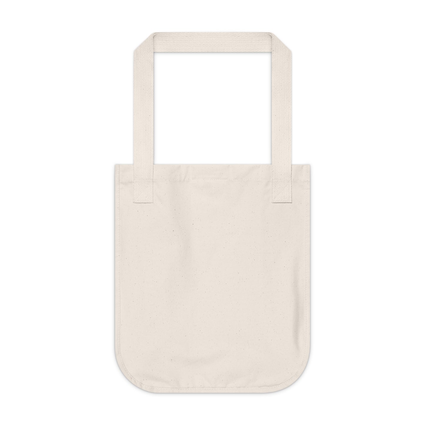 Patriotic 'America Home of the Brave' Organic Canvas Tote Bag
