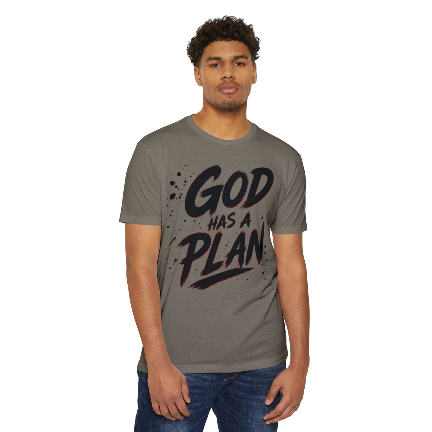God Has a Plan T-Shirt — Inspirational Christian Faith Tee