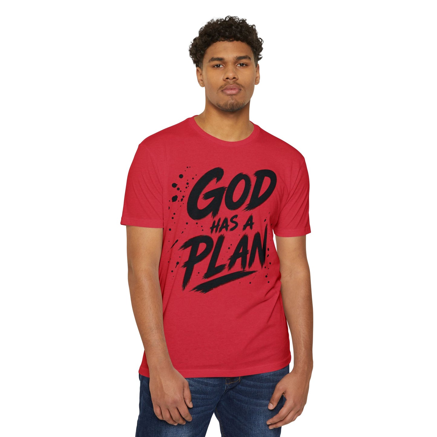 God Has a Plan T-Shirt — Inspirational Christian Faith Tee