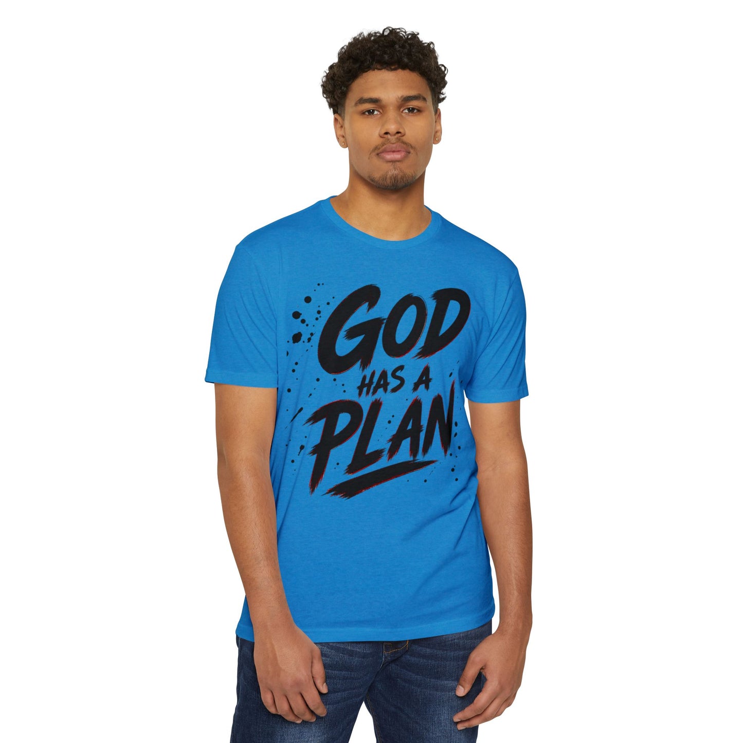 God Has a Plan T-Shirt — Inspirational Christian Faith Tee