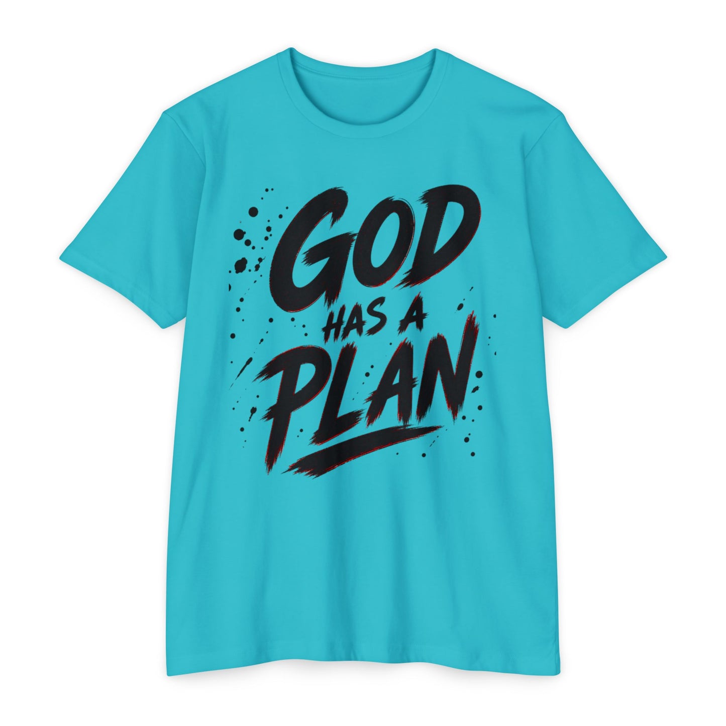 God Has a Plan T-Shirt — Inspirational Christian Faith Tee