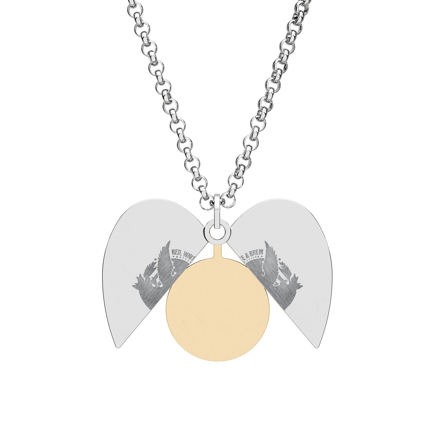 Hidden Message Heart Necklace — Engraveable Secret Locket Pendant