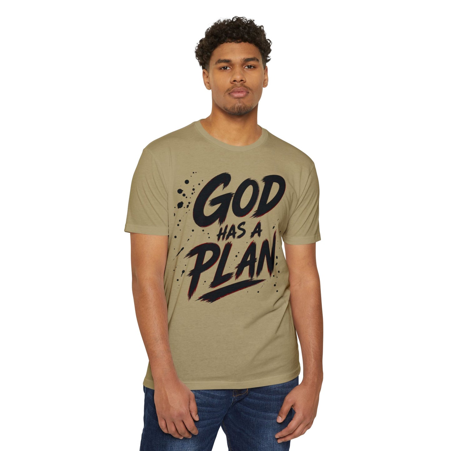 God Has a Plan T-Shirt — Inspirational Christian Faith Tee
