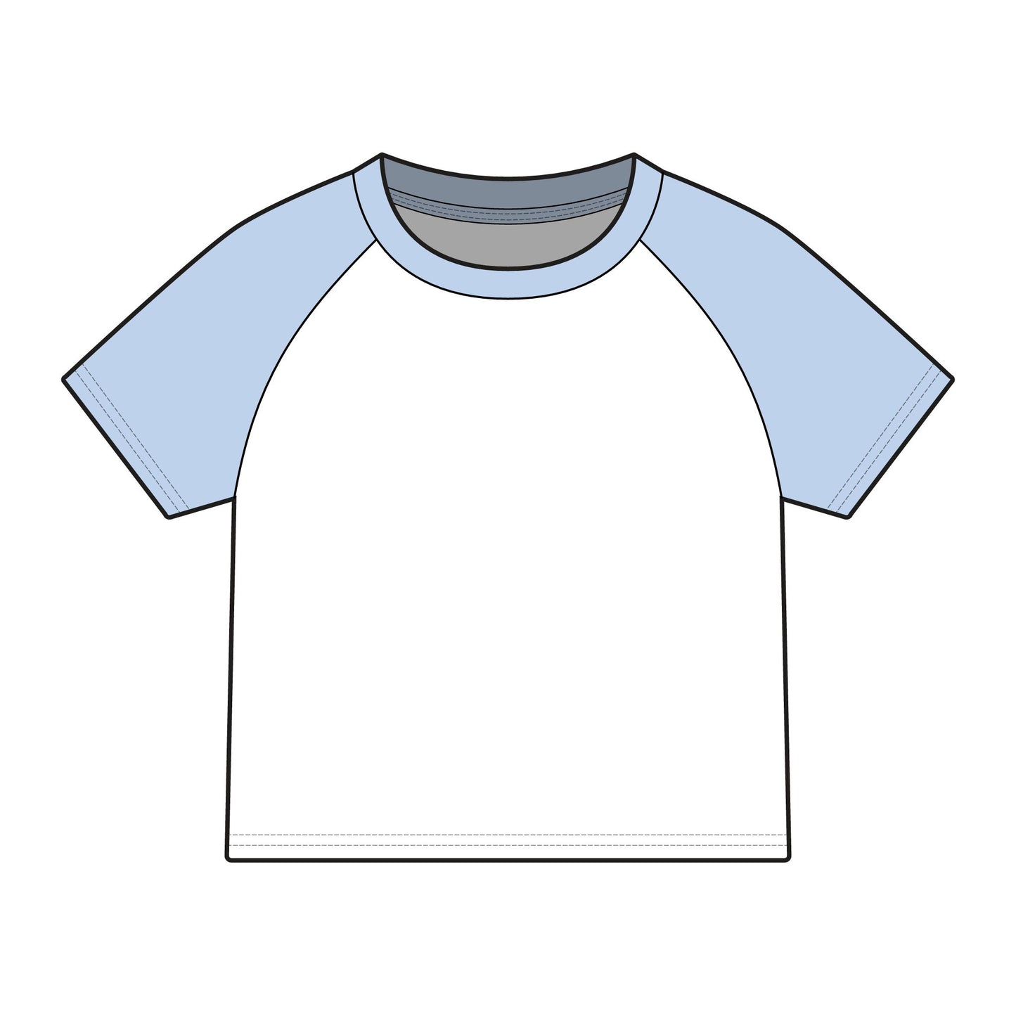 Proud to Be American Raglan Tee