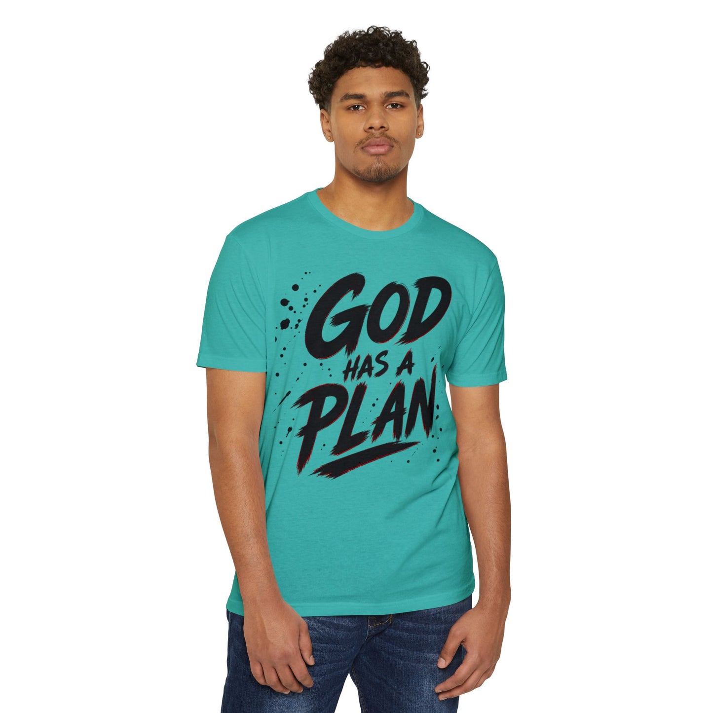 God Has a Plan T-Shirt — Inspirational Christian Faith Tee