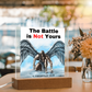Square Acrylic Plaque - scripture battle