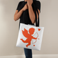 Red Angel valentine Tote Bag