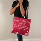 valentine sweetheart tote bag