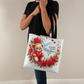 Teddy Bear Reave Valentine Tote Bag