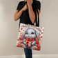 Rabbit Valentine Tote Bag