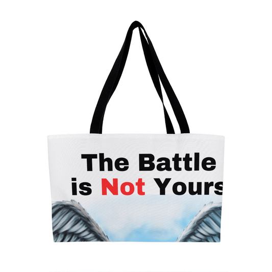 weekender Tote Bag scripture - Battle