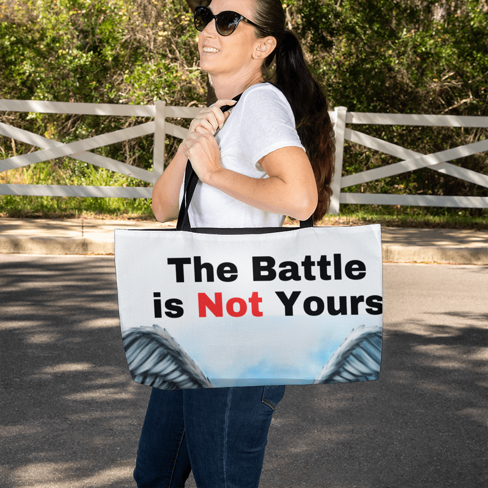 weekender Tote Bag scripture - Battle