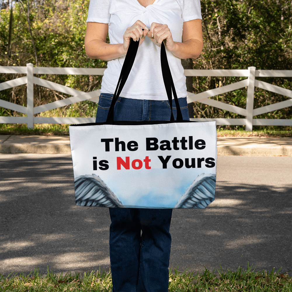 weekender Tote Bag scripture - Battle