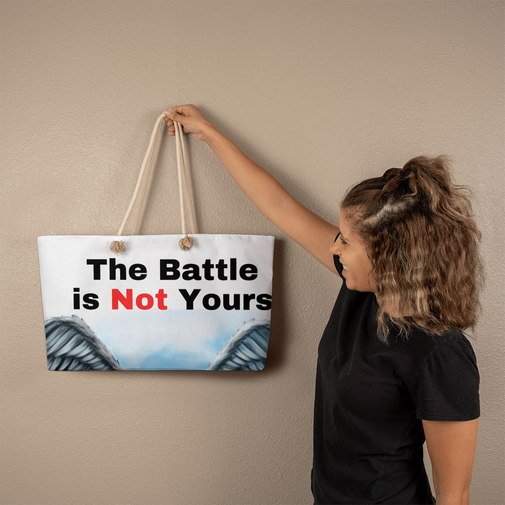 weekender Tote Bag scripture - Battle