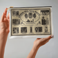 Large Fabric Zippered Pouch - fam reunion