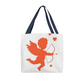 Red Angel valentine Tote Bag