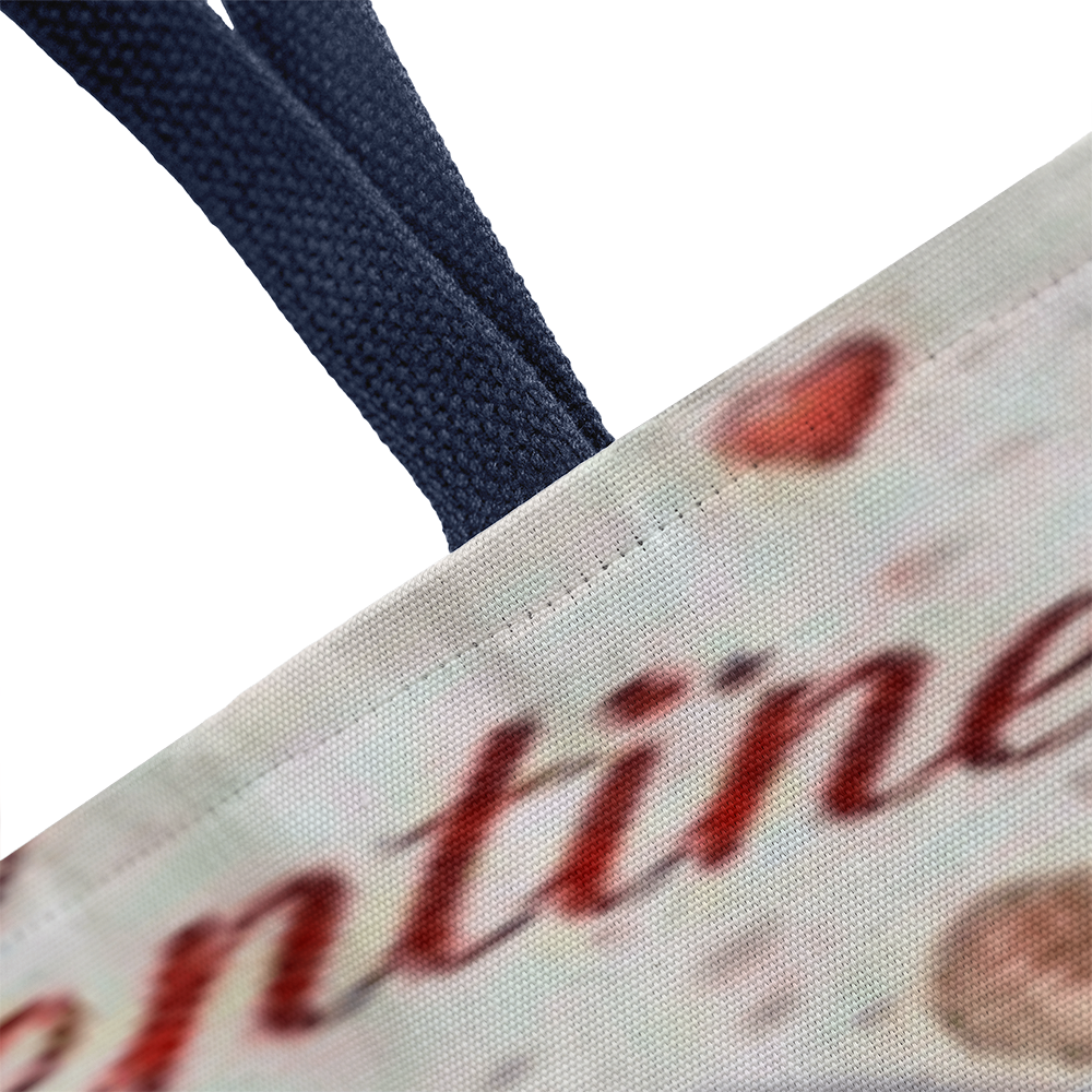 Rabbit Valentine Tote Bag