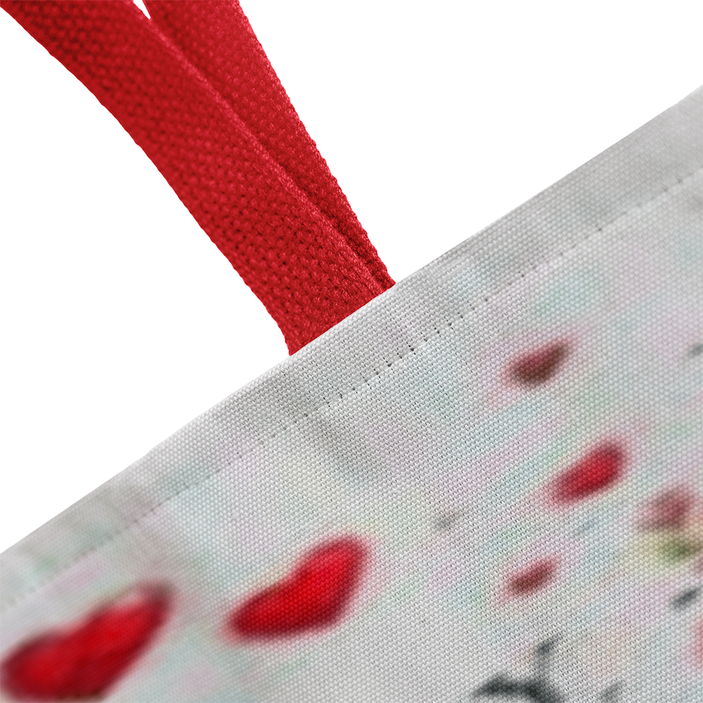 Teddy Bear Reave Valentine Tote Bag